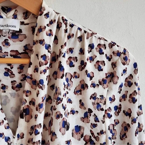 Heartloom Camille Blouse Leopard - Picture 3 of 7
